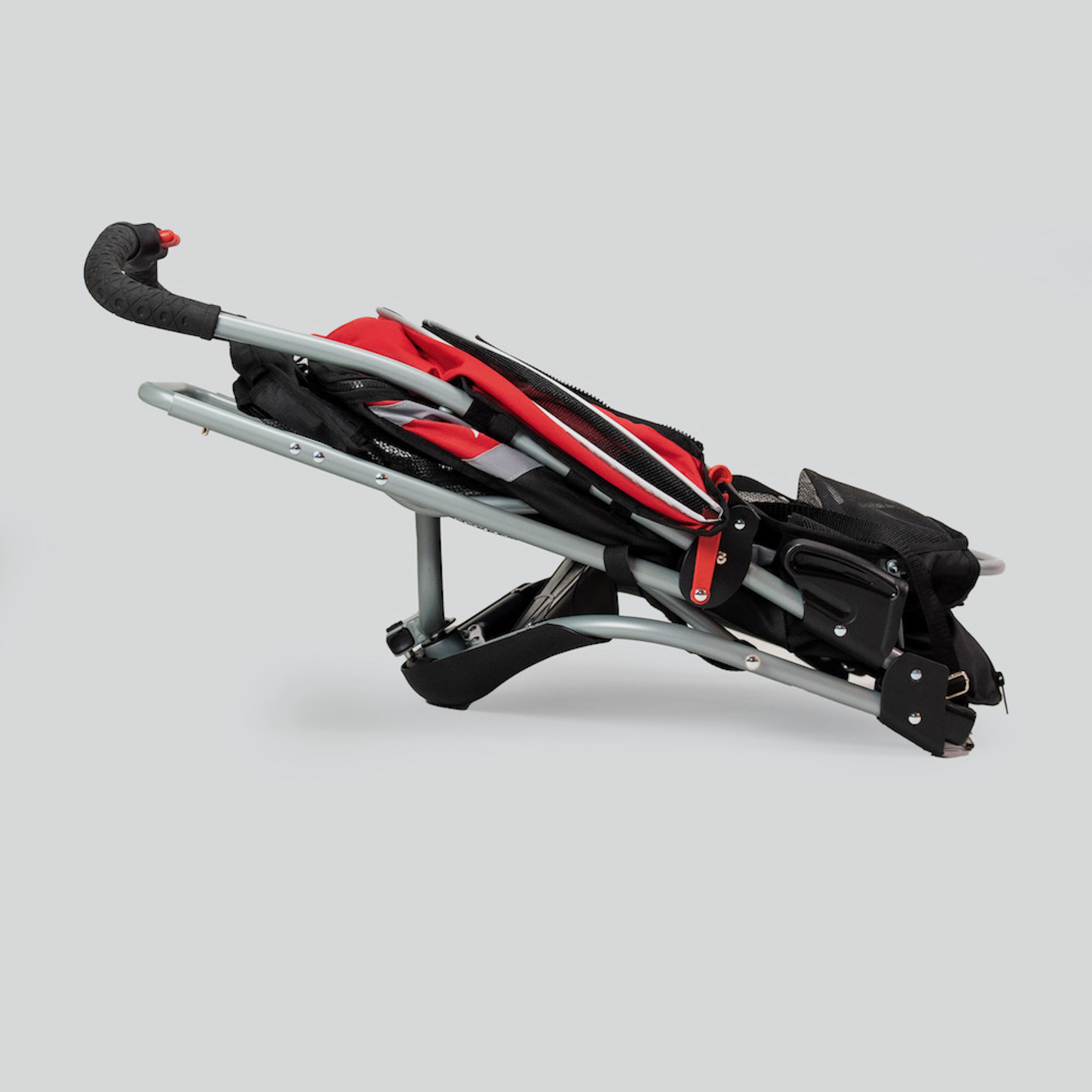 STROLLER INNOPET COMFORT EFA ECO-IPS 071/RB- MUSTA/PUNAINEN - 9
