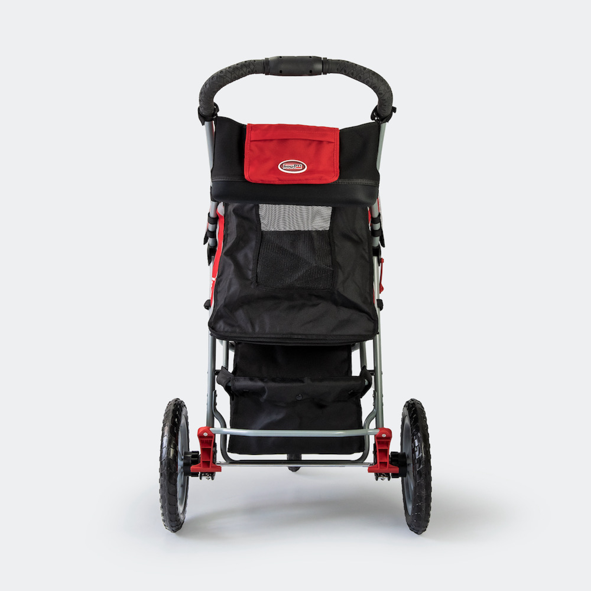 STROLLER INNOPET COMFORT EFA ECO-IPS 071/RB- MUSTA/PUNAINEN - 26