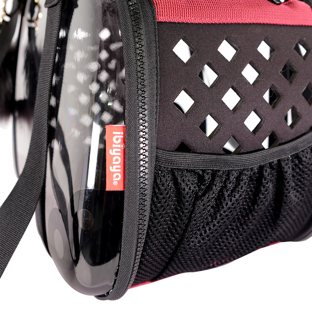 Pet Hardshell Travel Carrier – Transparent Black - 6