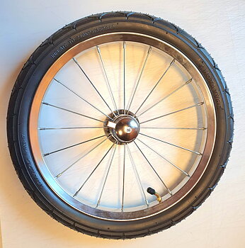 Backwheel Airfilled tyre incl rim Sporty Dog Trailer