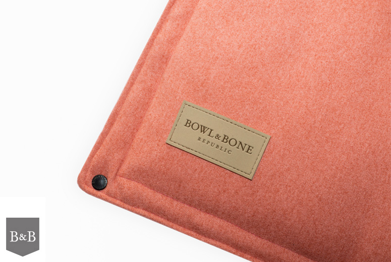 B&B Dog Mat LOFT Coral - Travel Mat - 3