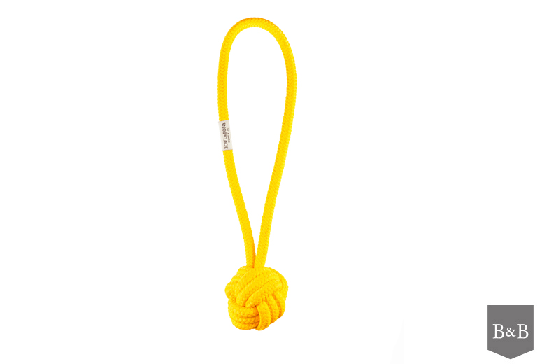 B&B Dog Toy BULLET - Yellow - 4