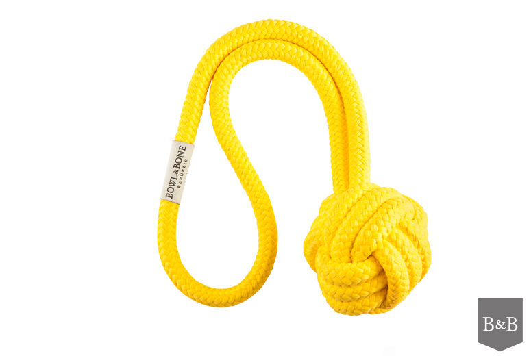 B&B Dog Toy BULLET - Yellow - 2