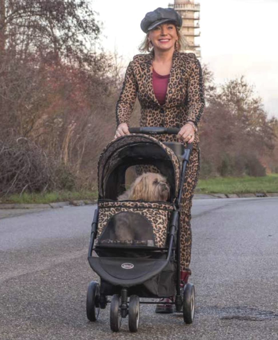 STROLLER INNOPET BUGGY ALLURE IPS-034/CH - CHEETAH - 10