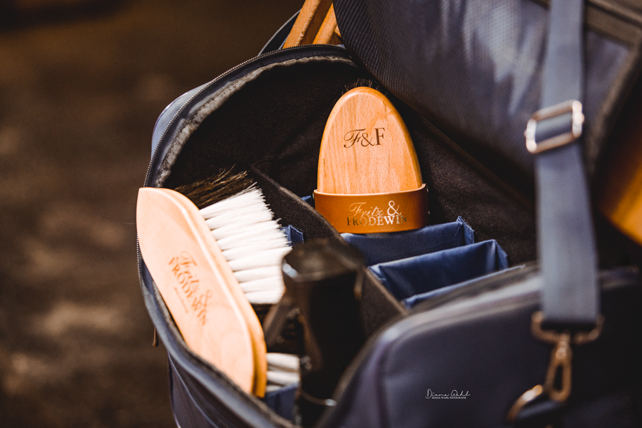 SOMÈH Grooming Bag - Classic -Equestrian Blue - 3