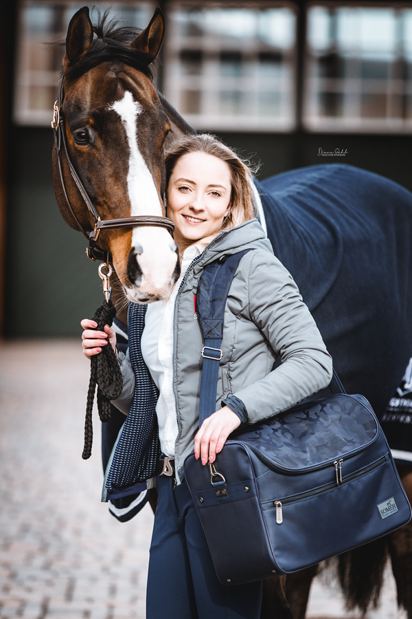 SOMÈH Grooming Bag - Classic -Equestrian Blue - 9