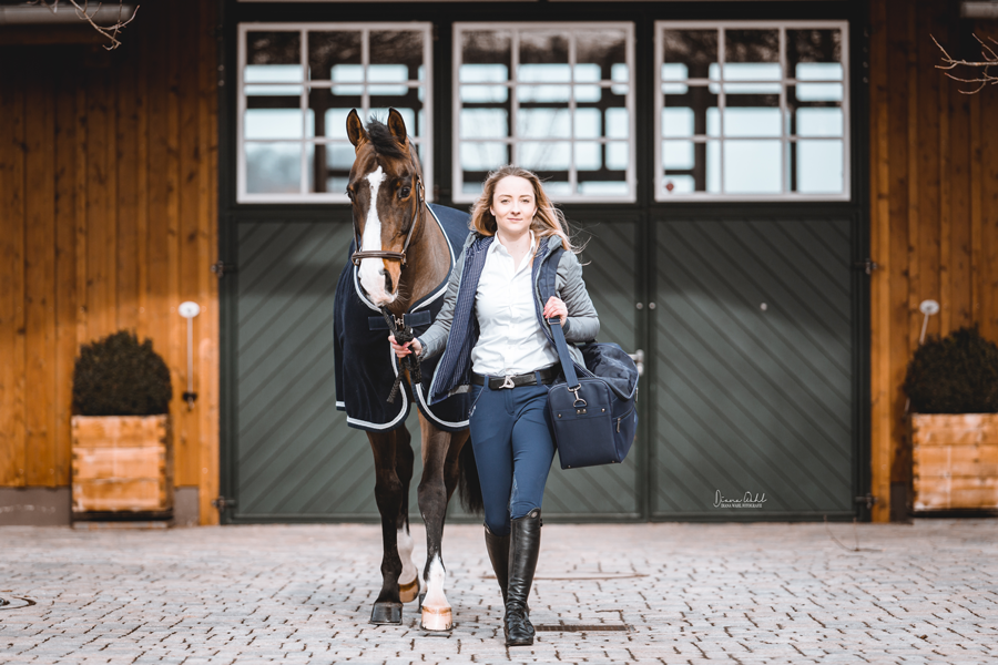 SOMÈH Grooming Bag - Classic -Equestrian Blue - 4