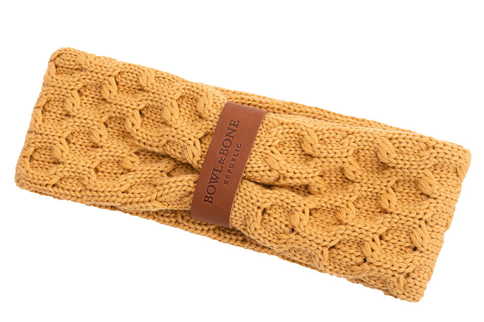 B&B dog chimney scarf JOY Mustard - 2