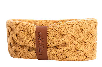 B&B dog chimney scarf JOY Senapsgul