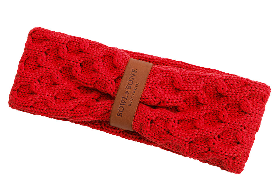 B&B dog chimney scarf JOY Röd - 2