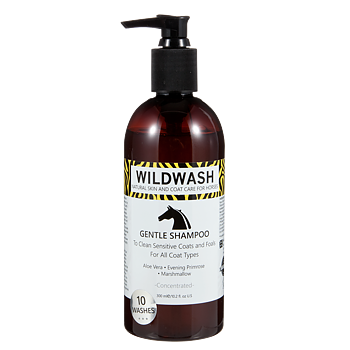 Gentle Shampoo WildWash for Horses 300ml - för känslig hud