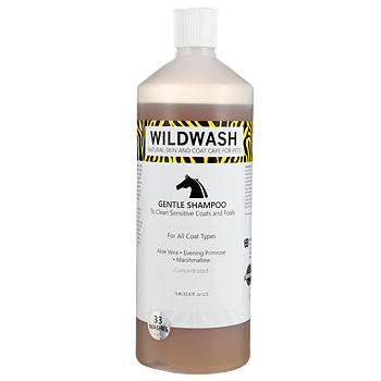 Gentle Shampoo WildWash for Horses 1 Litre - för känslig hud