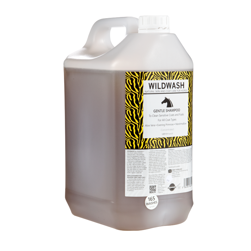 Gentle Shampoo WildWash for Horses 5 Litre