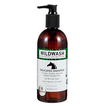 Medicated Shampoo WildWash for Horses 300ml - mot irriterad hud