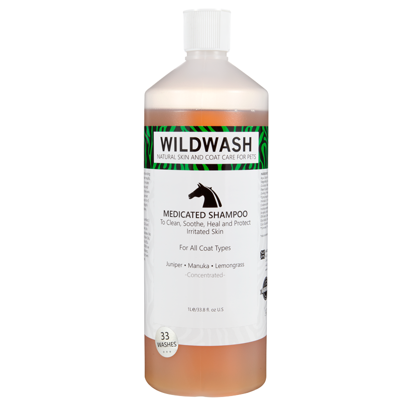 Medicated Shampoo WildWash for Horses 1 Litre