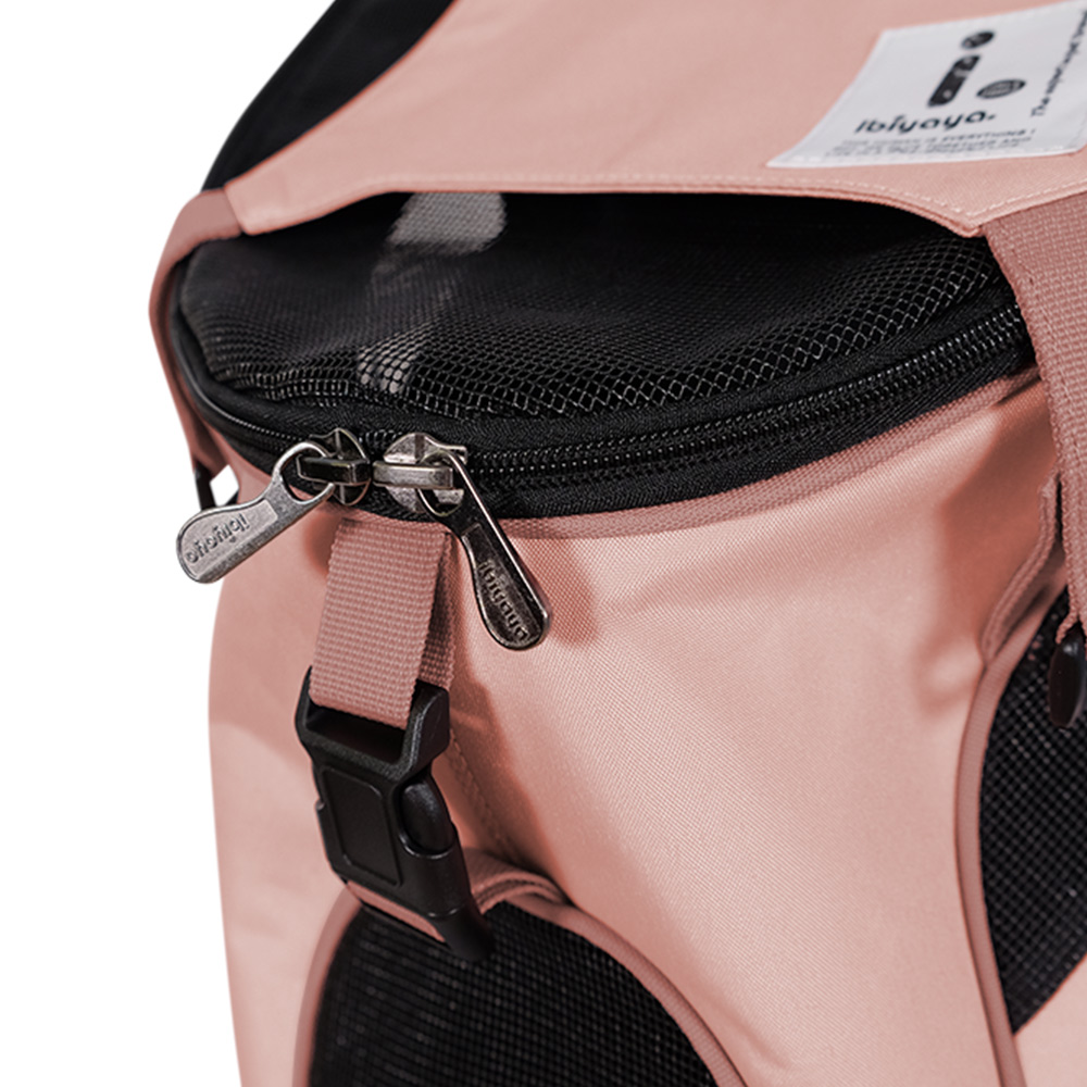 Ultralight Pro Backpack Carrier - Coral Pink - Ibiyaya - 5