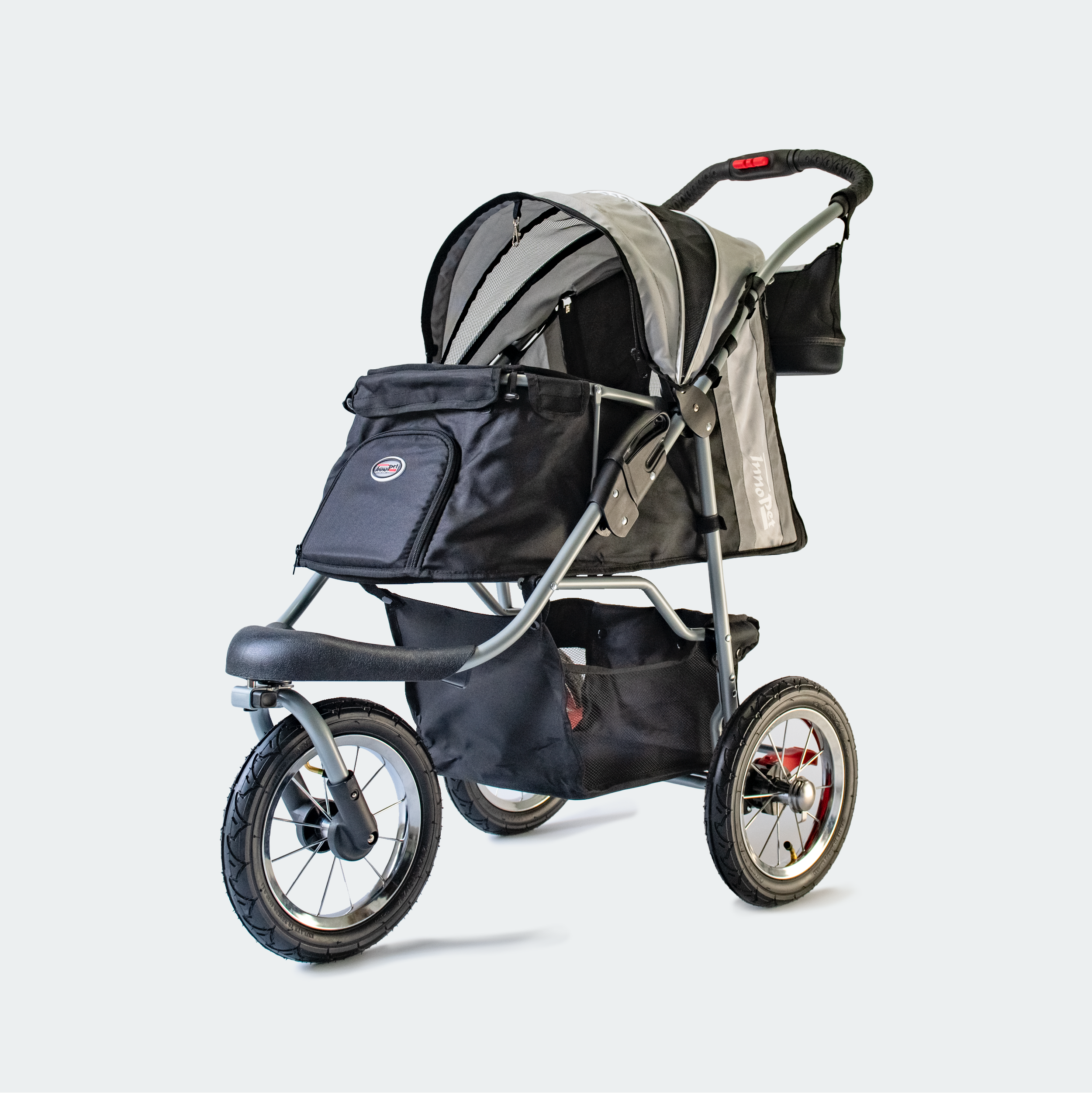 INNOPET  BUGGY COMFORT AIR ECO  IPS-041/BS - Black/Grey - 2