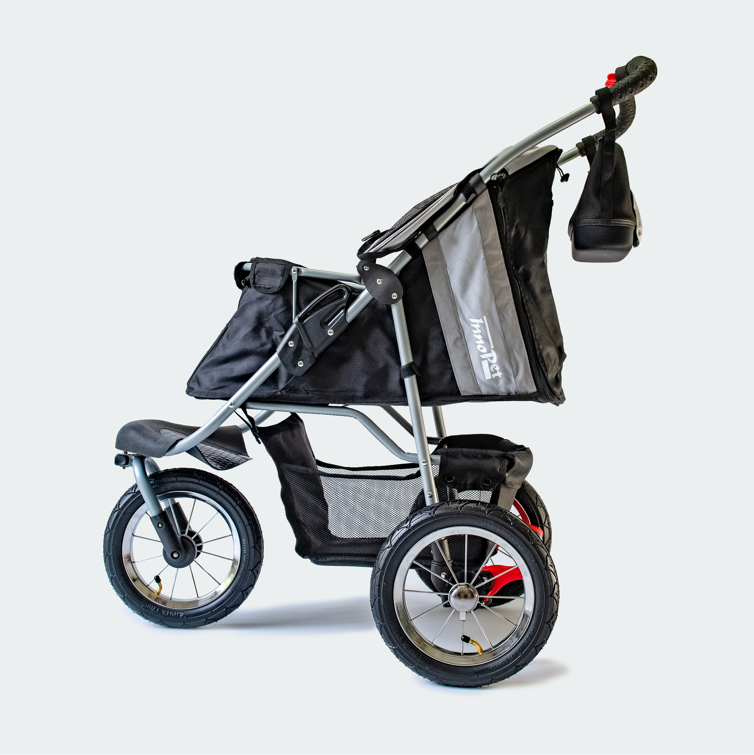 INNOPET  BUGGY COMFORT AIR ECO  IPS-041/BS - Black/Grey - 12