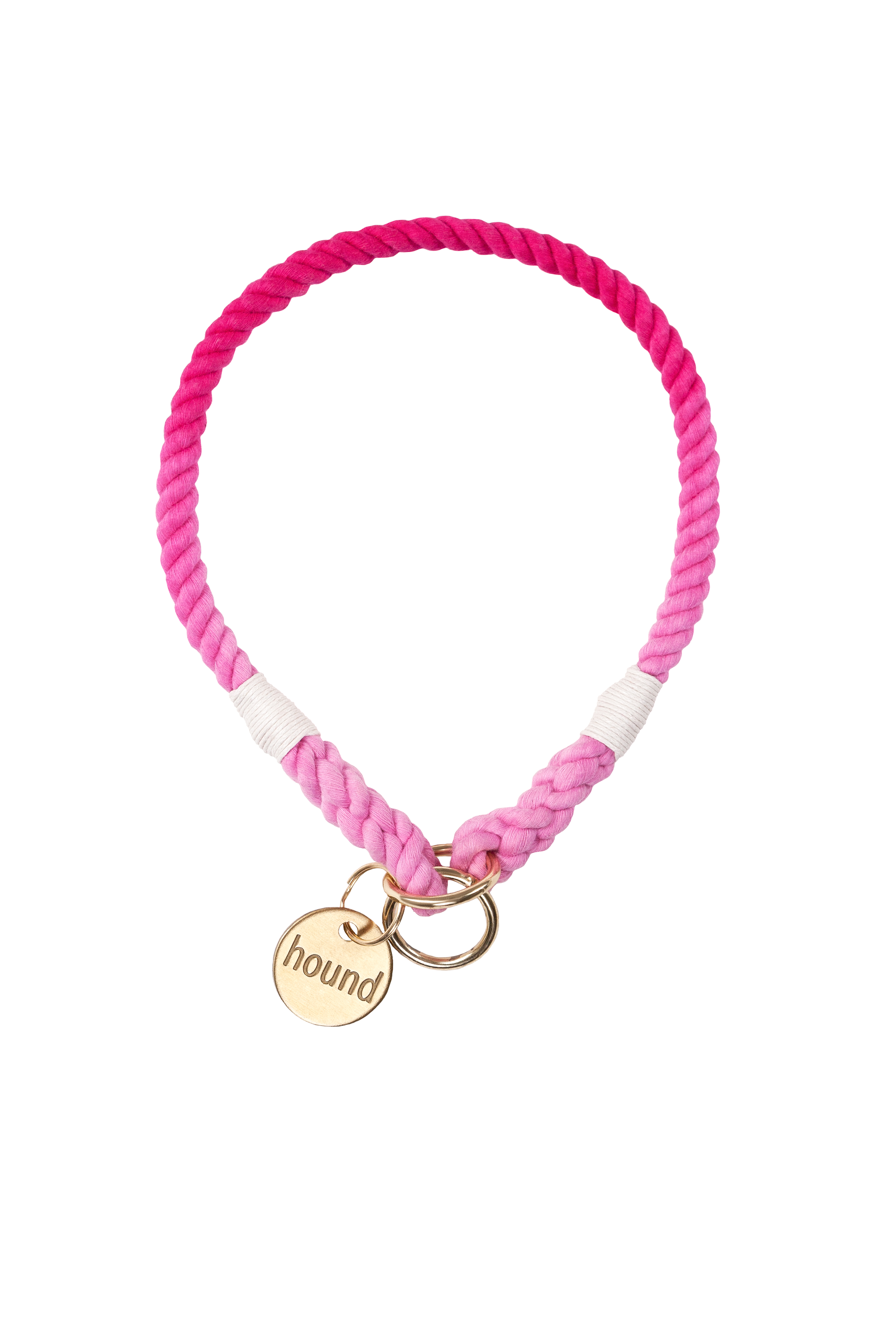 HOUND Halsband Magenta Ombre