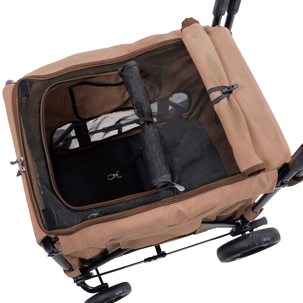 GENTLE GIANT WAGON PET STROLLER - DIRTY PEACH - 6