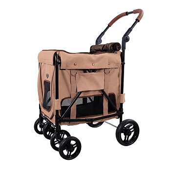 GENTLE GIANT WAGON PET STROLLER - DIRTY PEACH