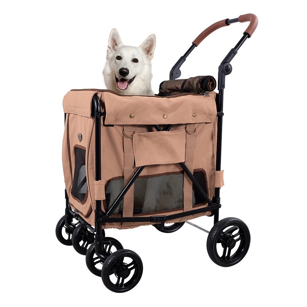 GENTLE GIANT WAGON PET STROLLER - DIRTY PEACH - 2
