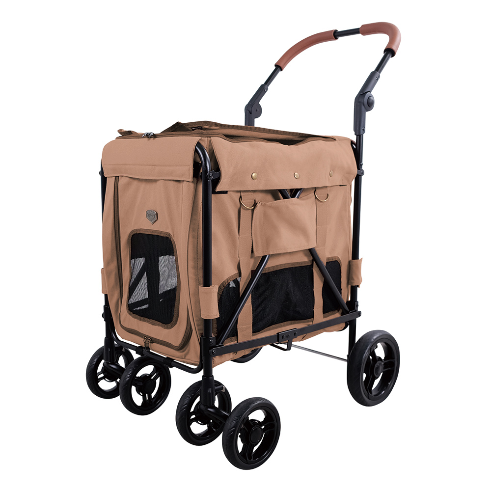 GENTLE GIANT WAGON PET STROLLER - DIRTY PEACH - 3