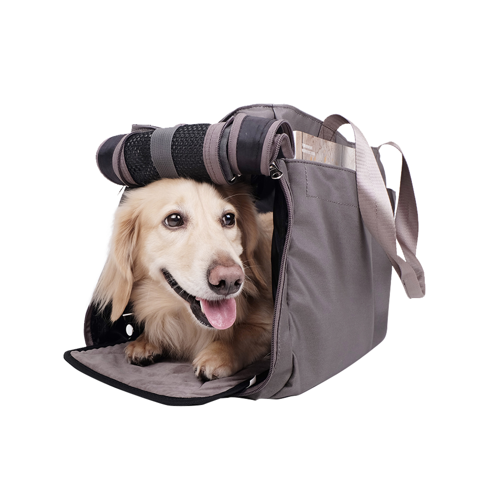 Canvas PET TOTE Carrier - Army Green - 4