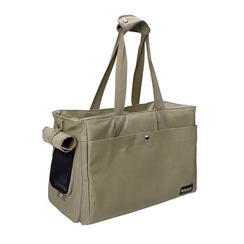 Canvas PET TOTE Carrier - Army Green