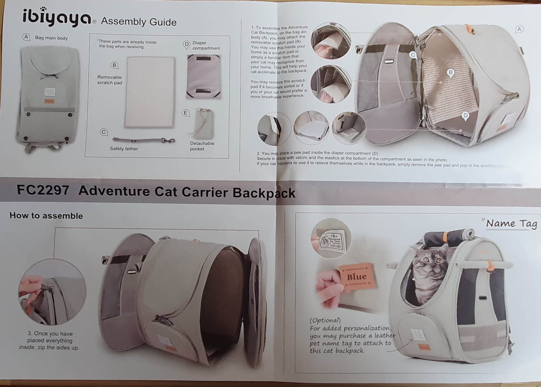 Adventure Cat Carrier Backpack  - 14