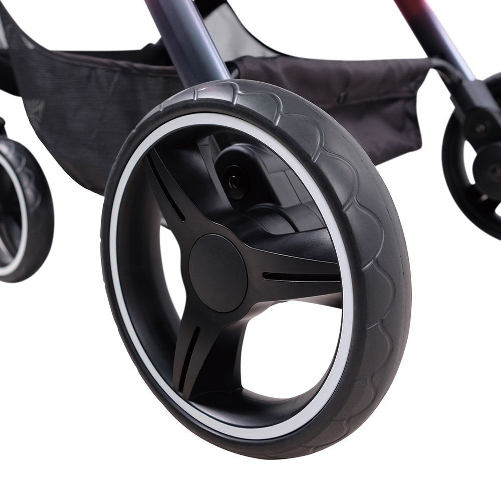 PET STROLLER IBIYAYA RETRO LUXE -  FS2102-BK - PRISMA BLACK - 17