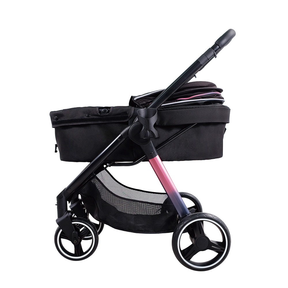 PET STROLLER IBIYAYA RETRO LUXE -  FS2102-BK - PRISMA BLACK - 9
