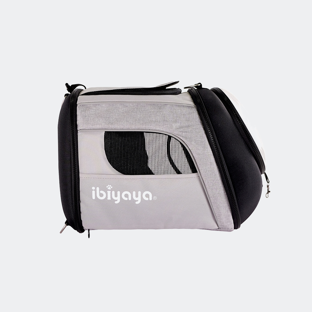 Explorer Airline Transparent Pet Carrier - Gray - 8