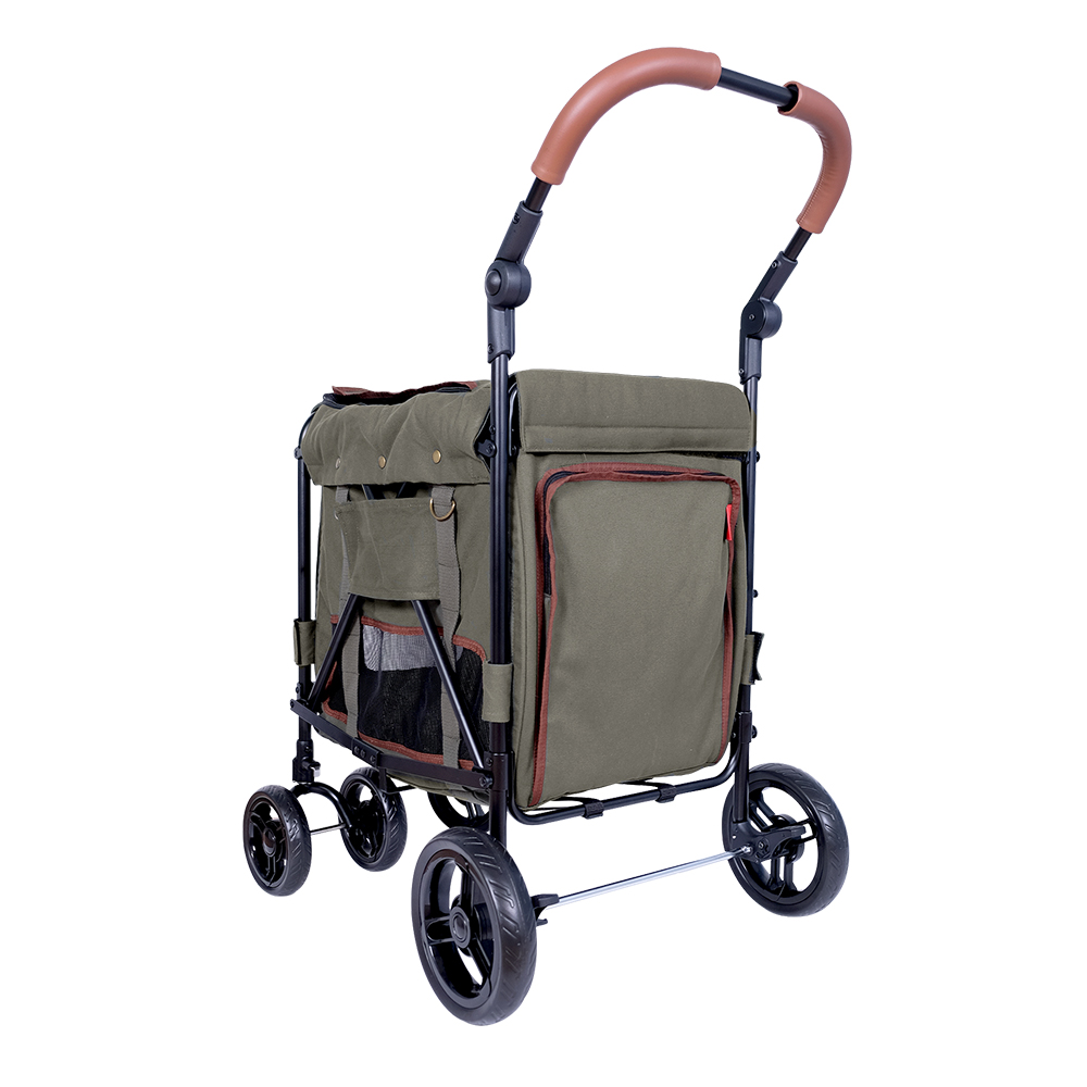 GENTLE GIANT WAGON PET STROLLER - ARMY GREEN - 9