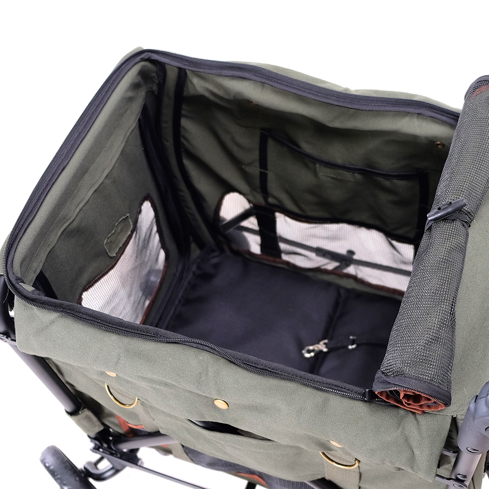 GENTLE GIANT WAGON PET STROLLER - ARMY GREEN - 15