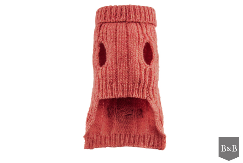 B&B Dog Sweater ASPEN - Pink - 2