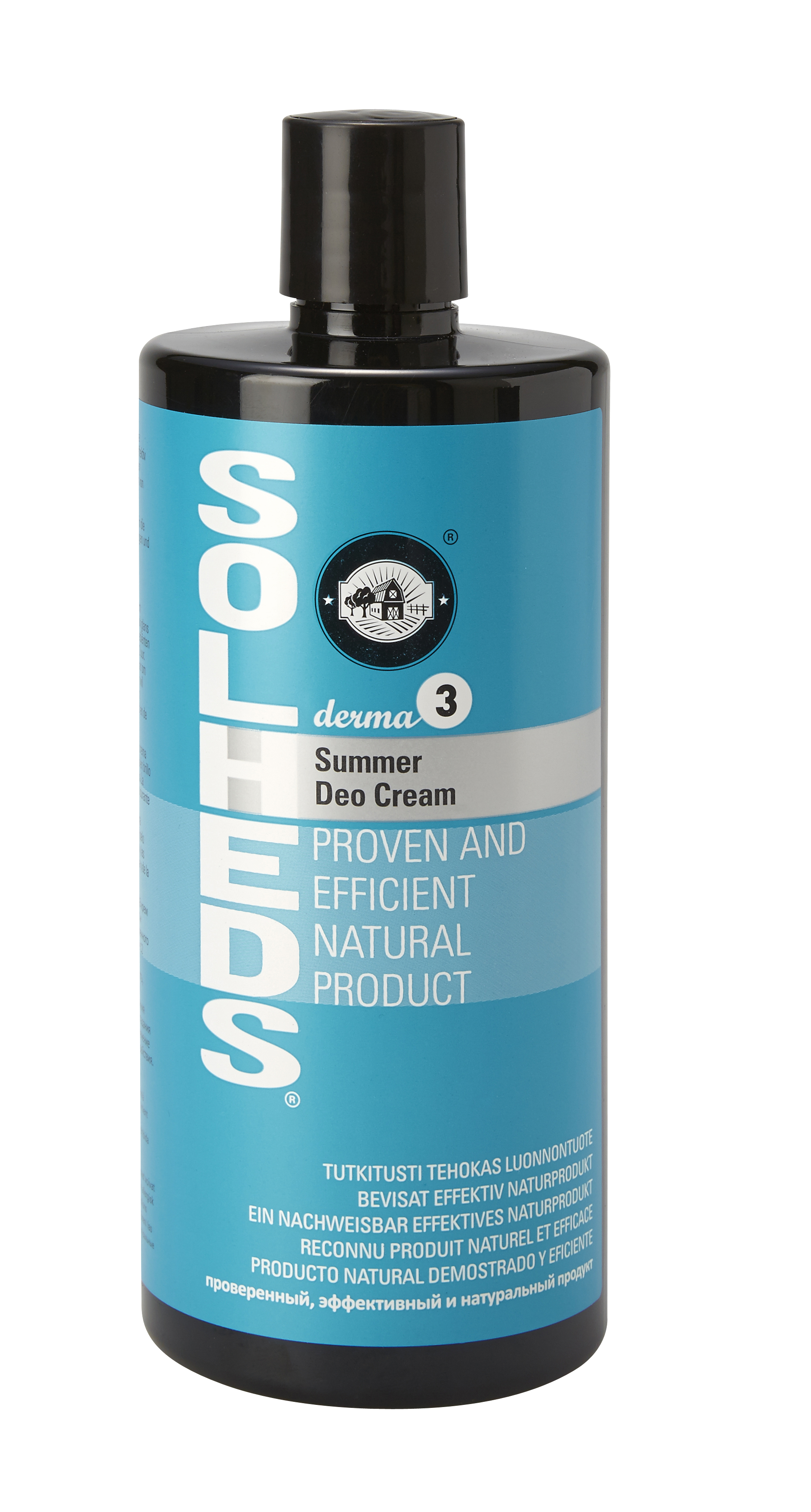 Derma3 Summer Deo Cream 750ml  - 2