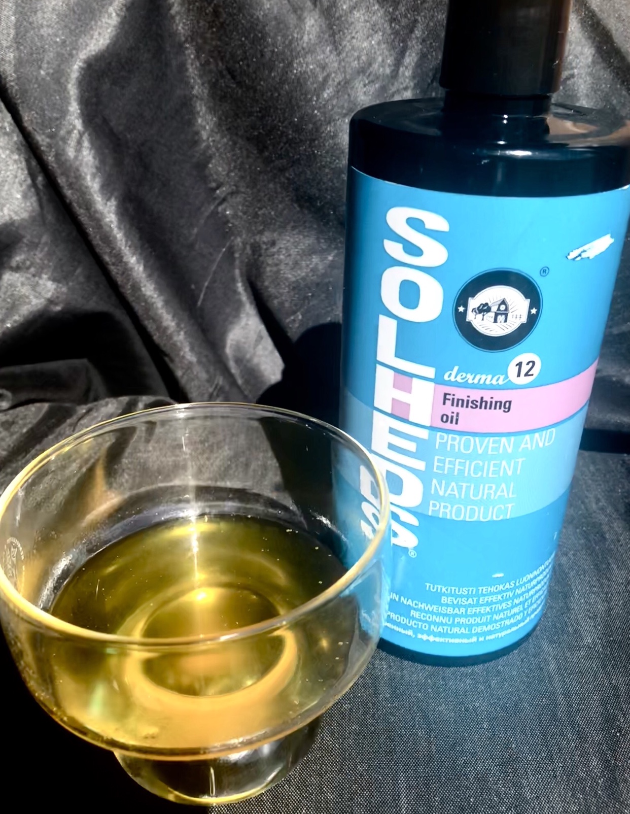 Derma12 Finishing Oil 750 ml - Vårdande naturlig olja - 2