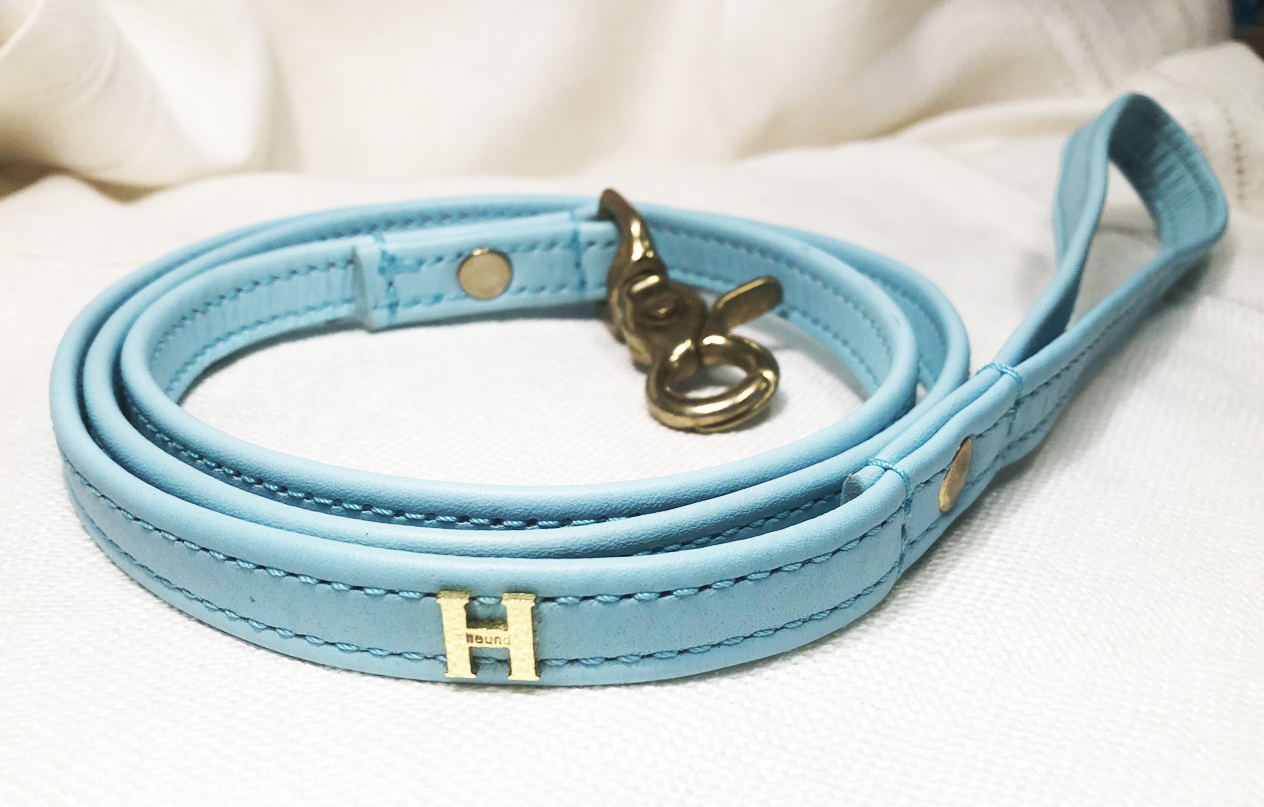 HOUND MONOGRAM LÄDERKOPPEL - MINT