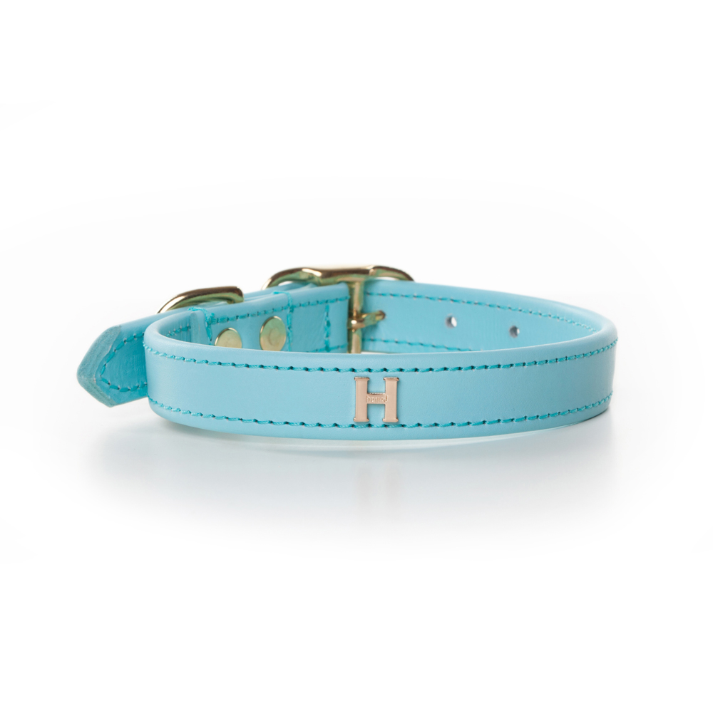 HOUND LEATHER  NECKLACE - MINT