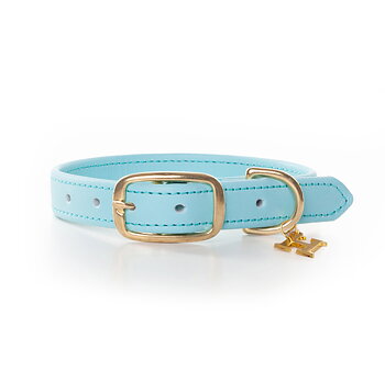 HOUND LEATHER  NECKLACE - MINT