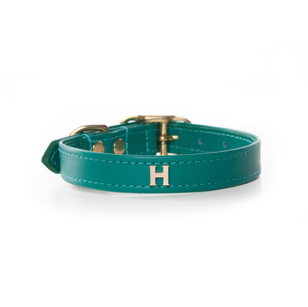 HOUND MONOGRAM LÄDERHALSBAND - MAUI