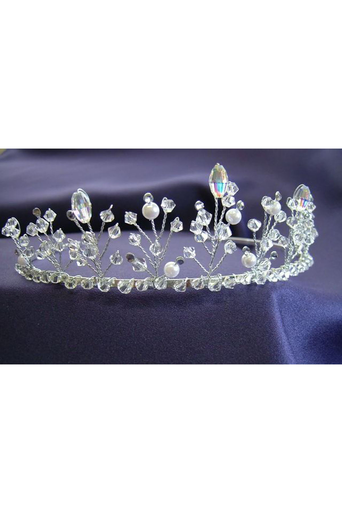 Tiara m. olika Pärlor - 3