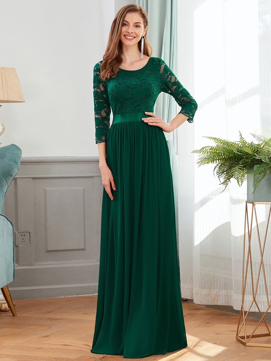 Elegant aftonklänning (7412) - 14