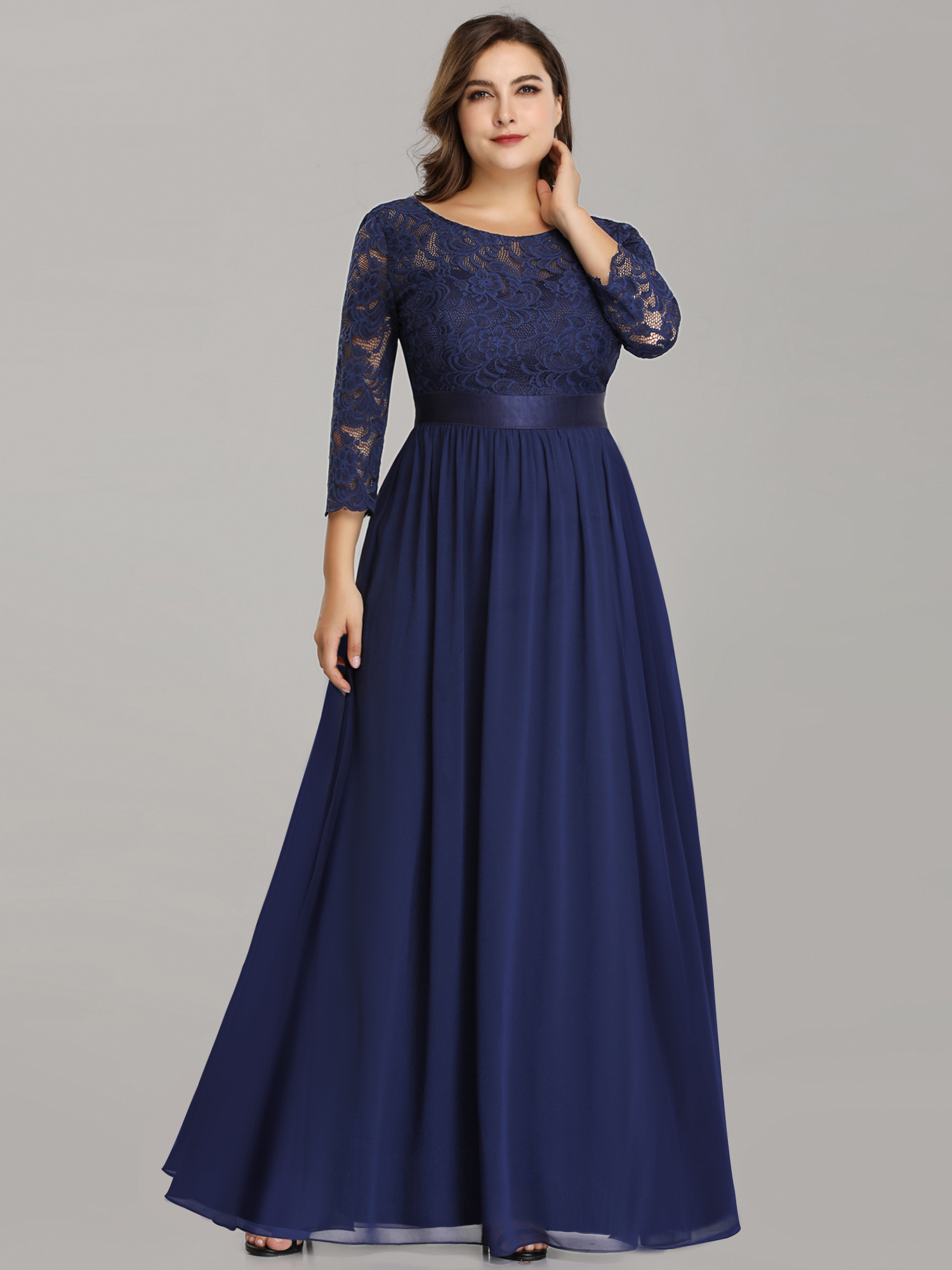 Elegant aftonklänning (7412) - 12