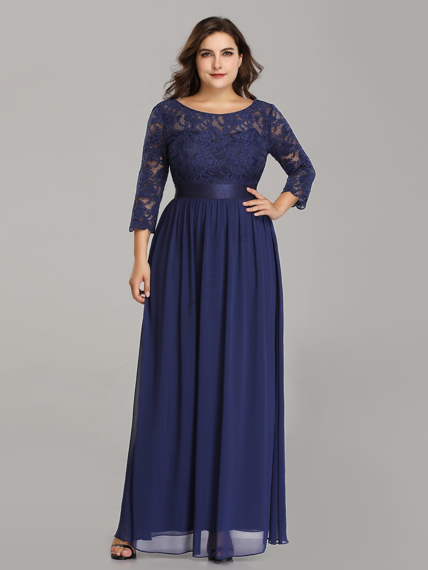 Elegant aftonklänning (7412) - 8