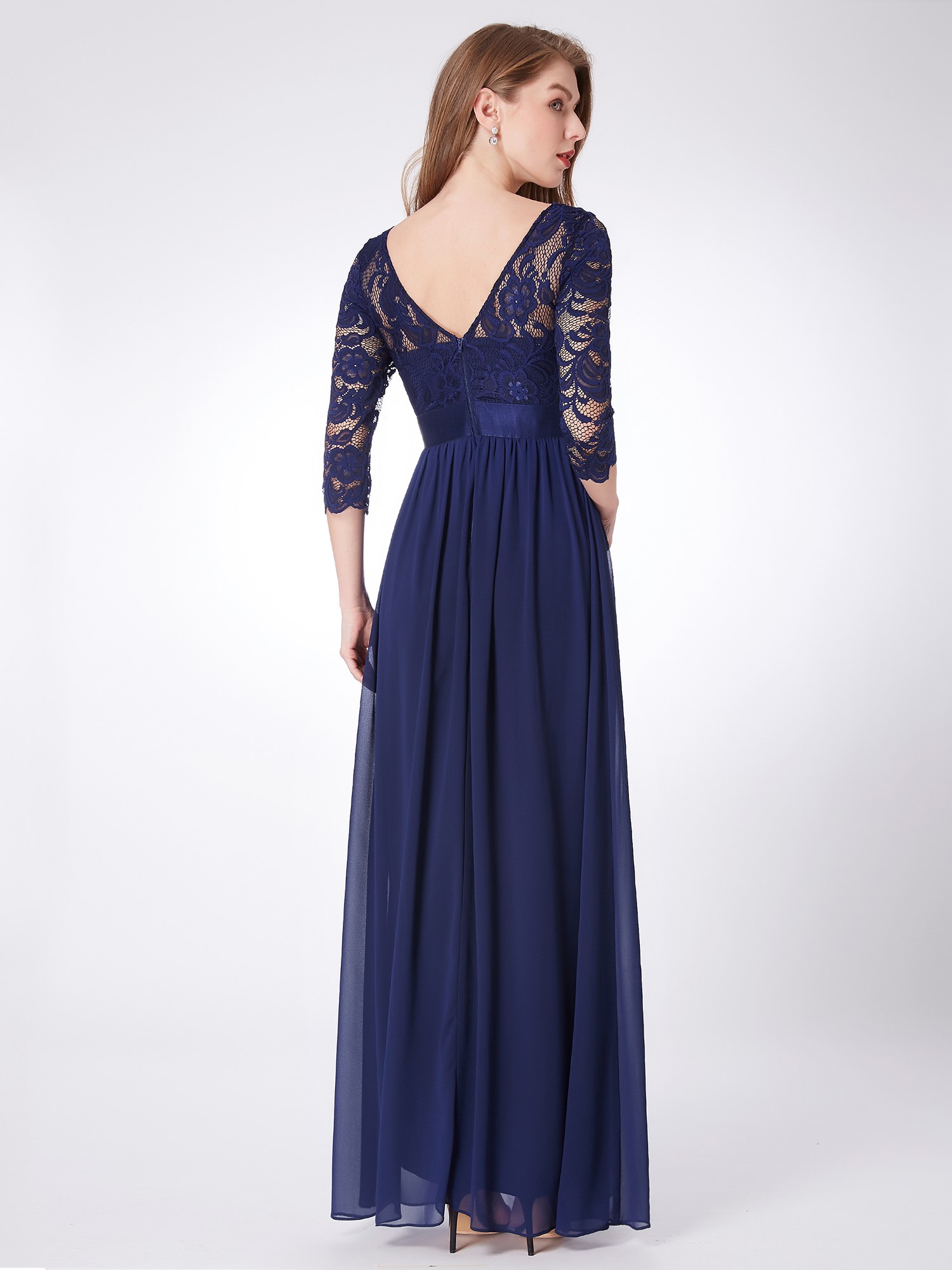 Elegant aftonklänning (7412) - 2