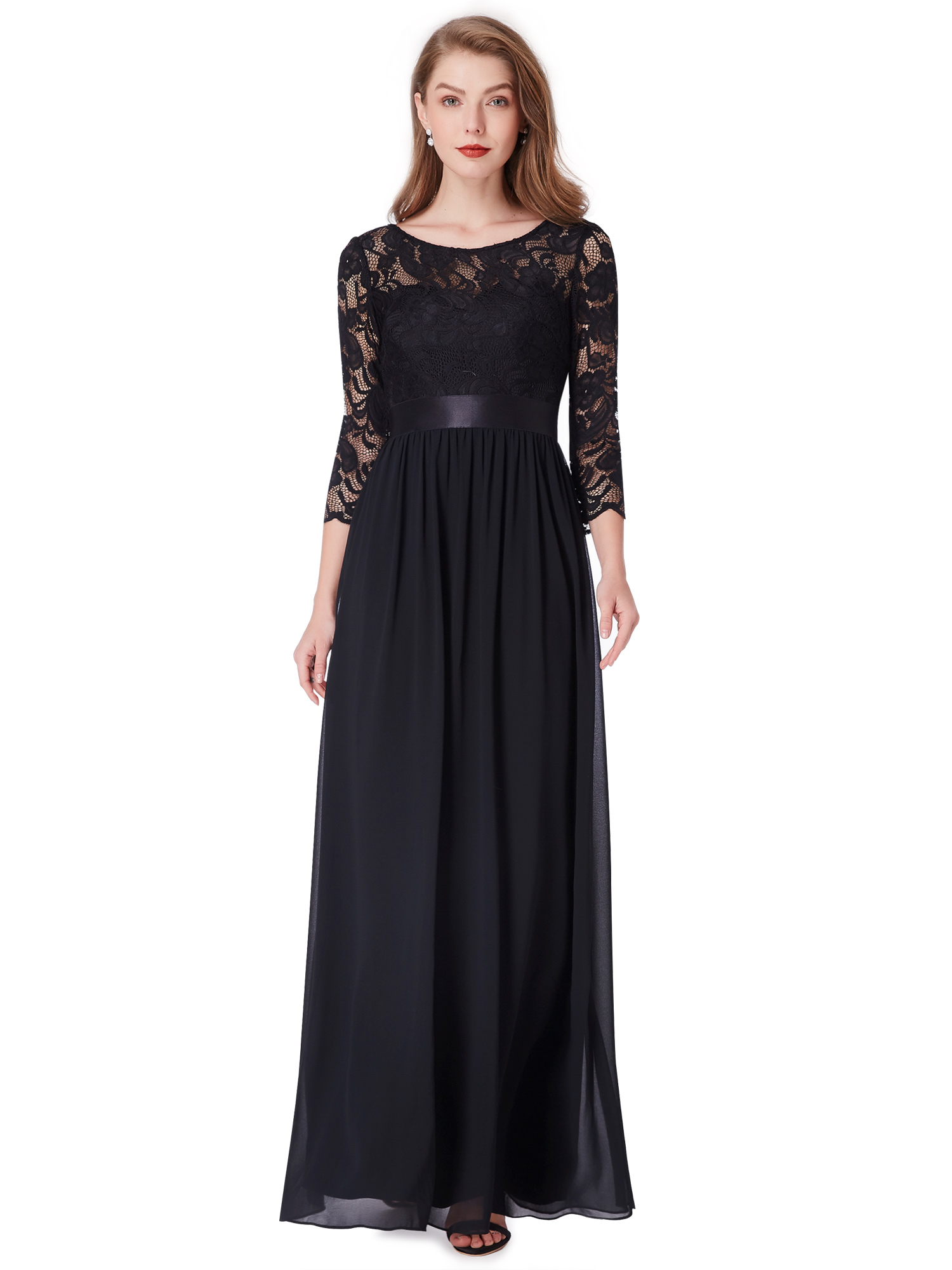 Elegant aftonklänning (7412) - 7