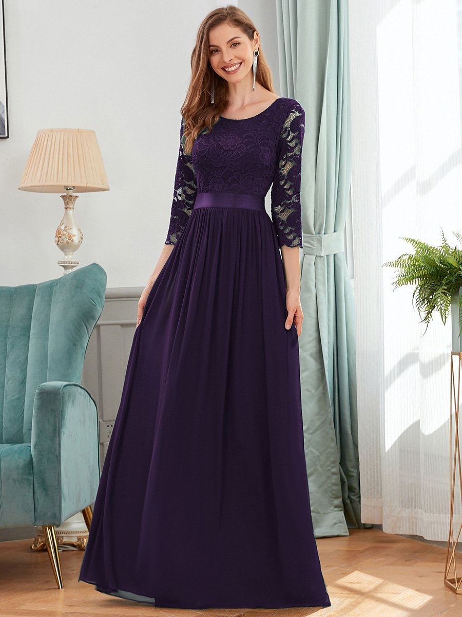 Elegant aftonklänning (7412) - 15