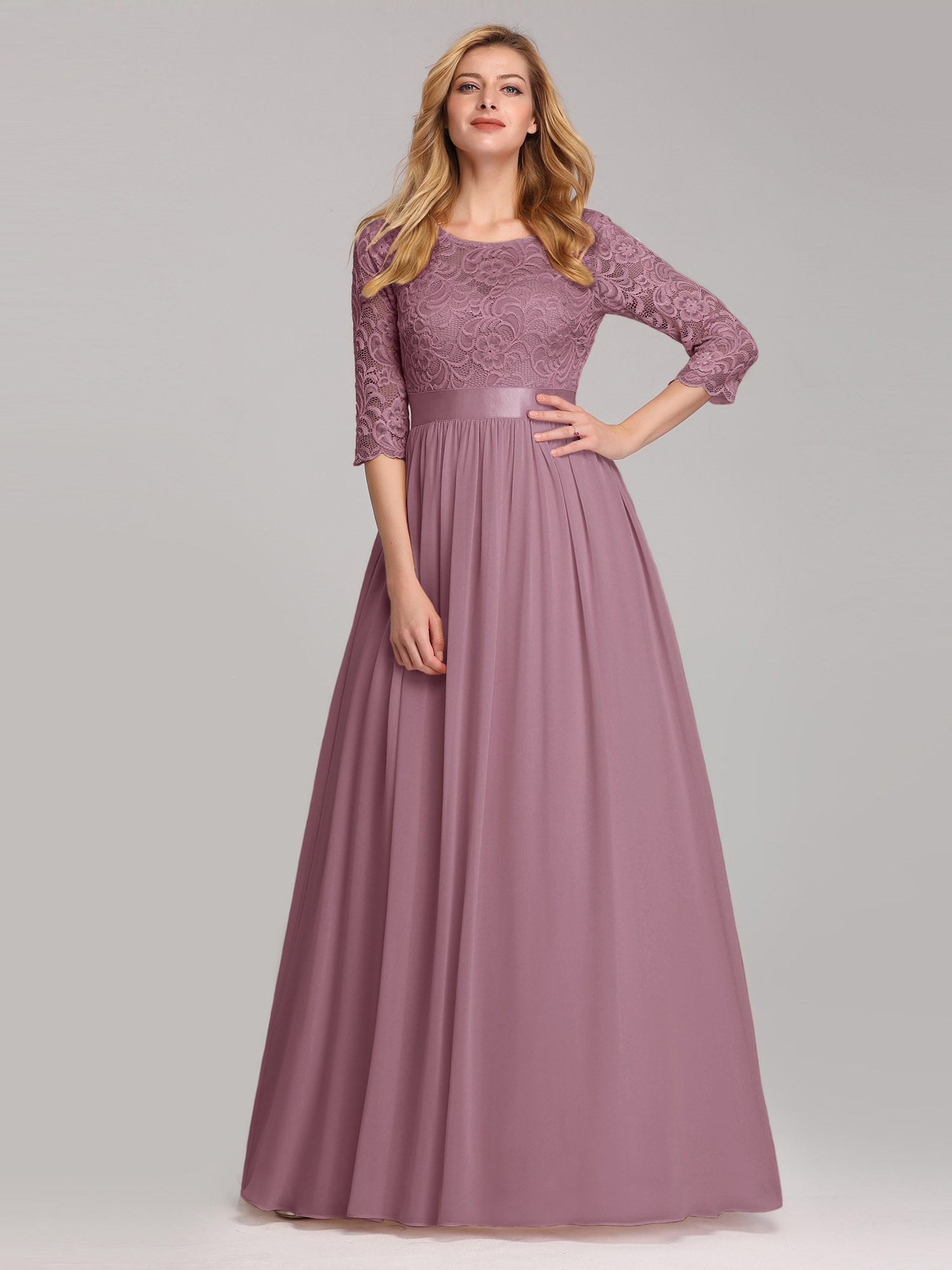 Elegant aftonklänning (7412) - 3